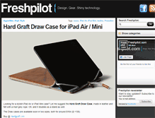 Tablet Screenshot of freshpilot.com